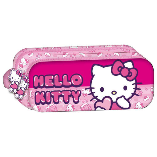 Picture of HELLO KITTY 2 COMPARTMENT PENCIL CASE